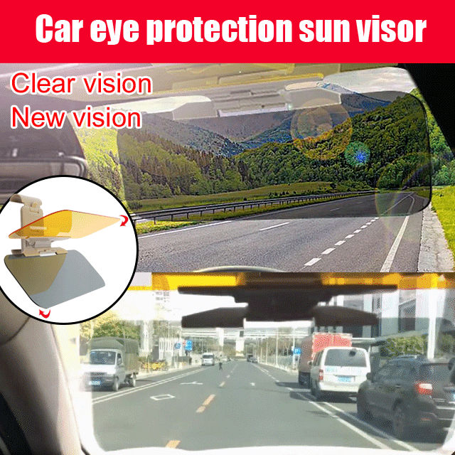 (🔥Father's Day Hot Sale-Save 50%OFF)-🚗Day and Night Anti-Glare Car Windshield Visor-BUY 1 GET 1 FREE