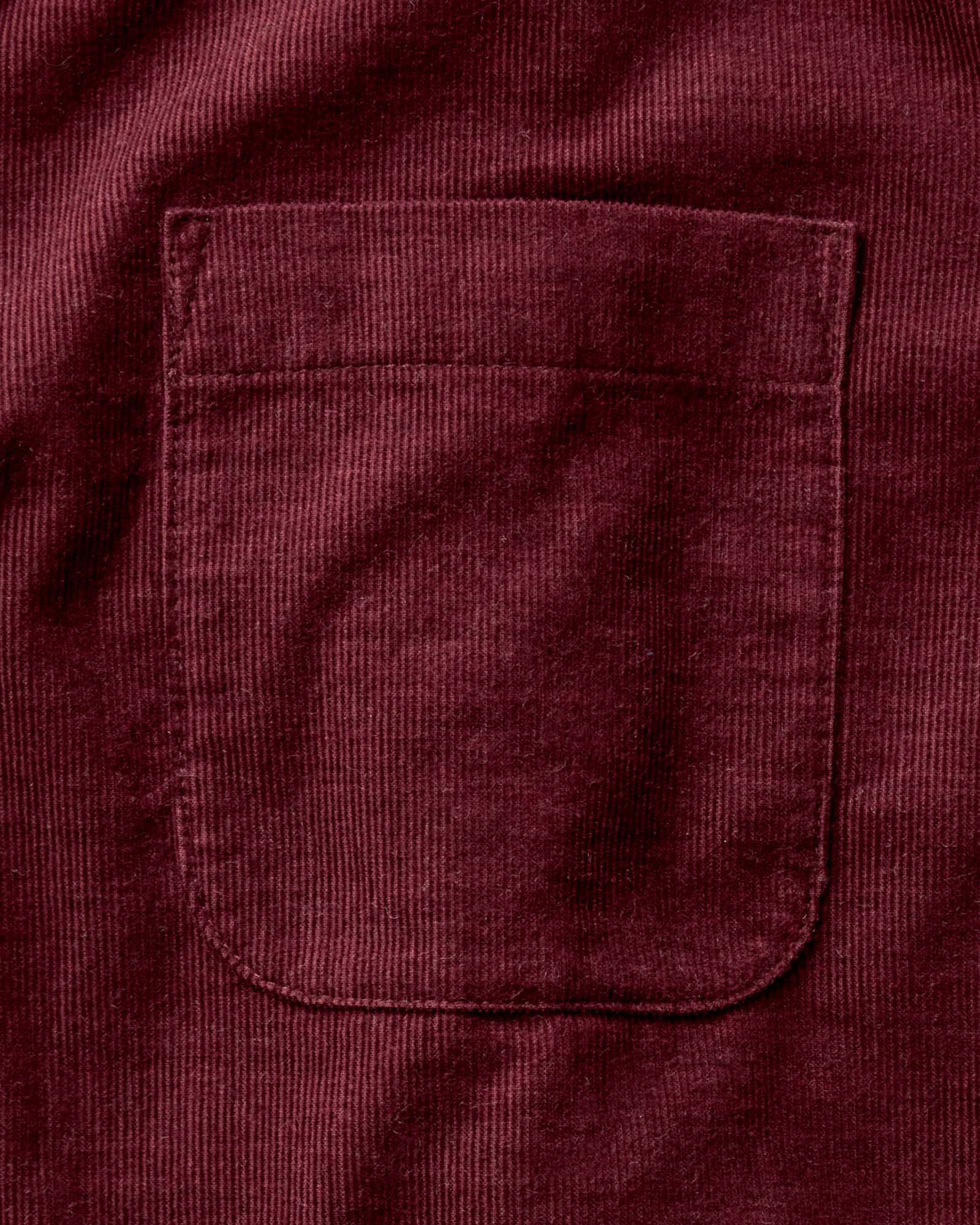 The Jack in Heather Burgundy Pincord