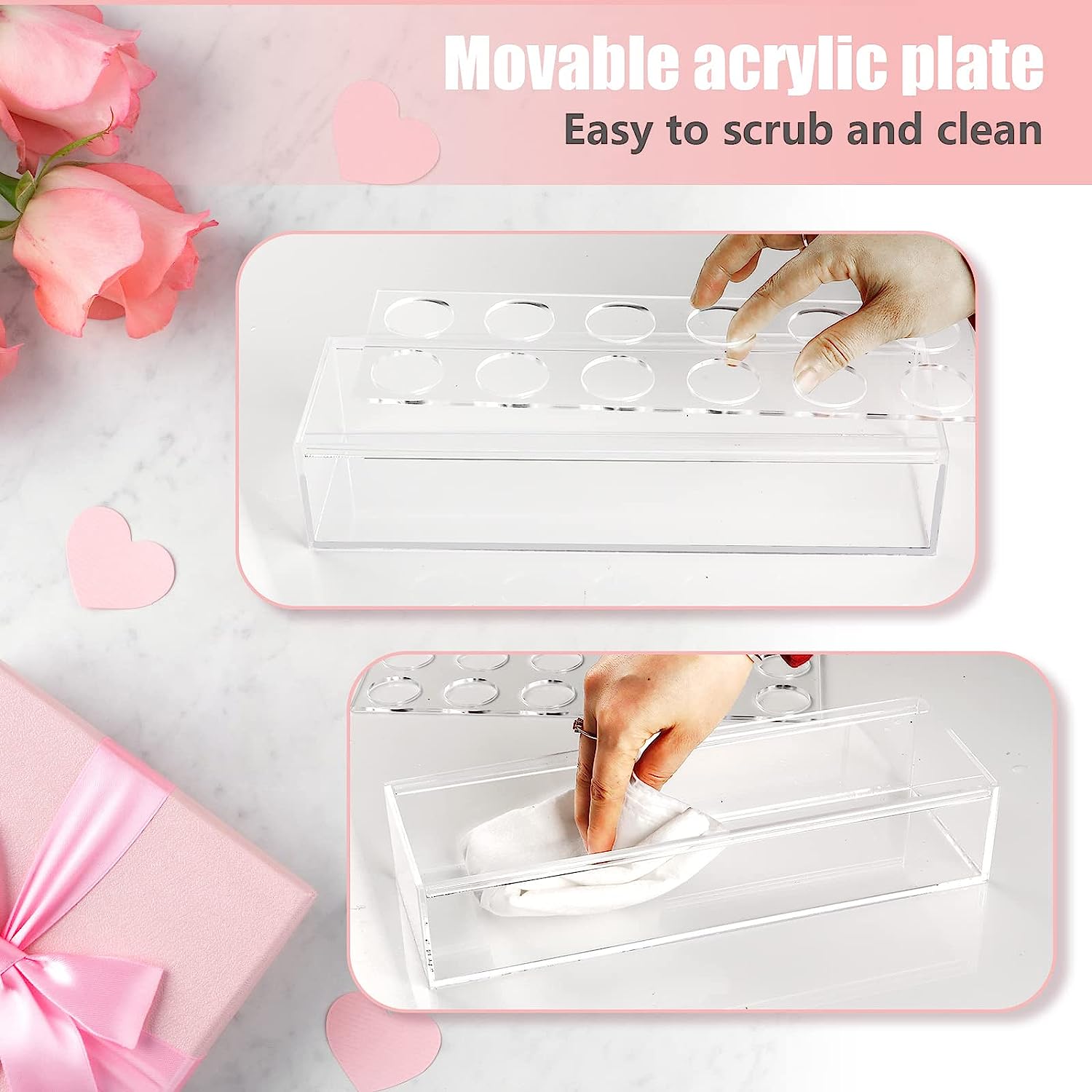 🔥Last Day Promotion-[SAVE 50% OFF]--Clear Acrylic Flower Vase--BUY 2 GET 10% OFF & FREE SHIPPING