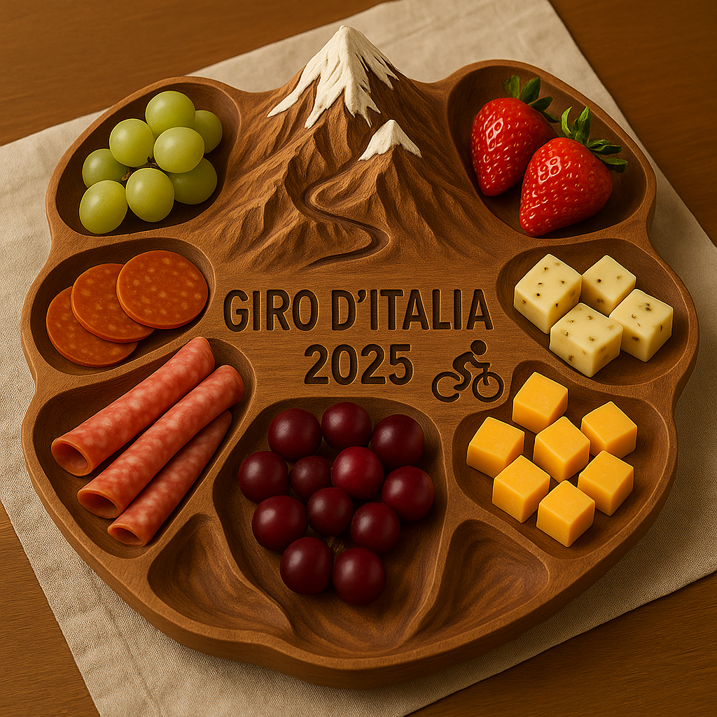 Giro d'Italia 2025 Alpine Theme Platter