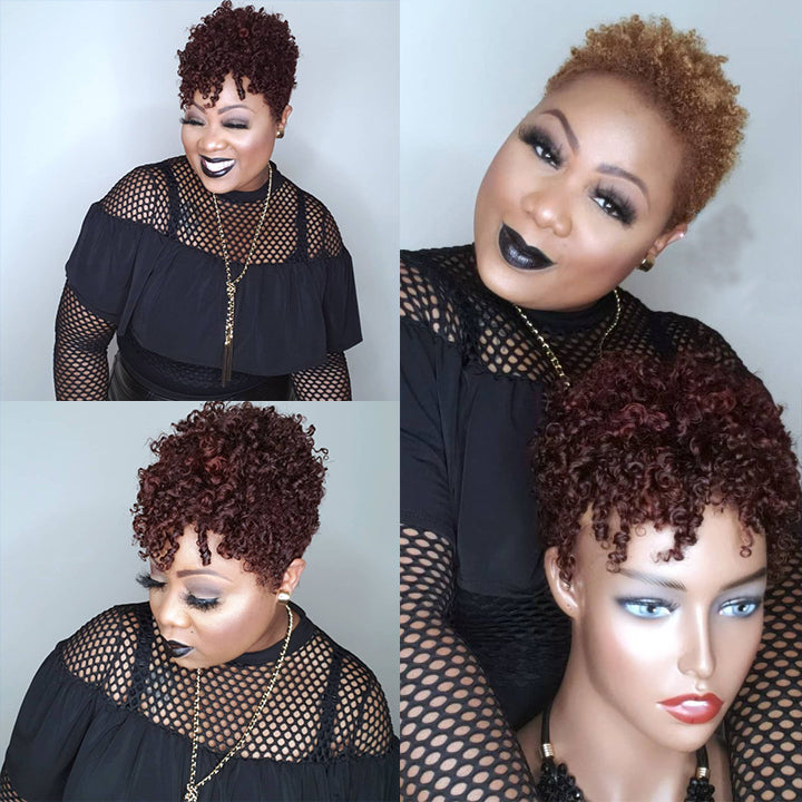 New Fashion Summer Natural Pixie Cut Wig