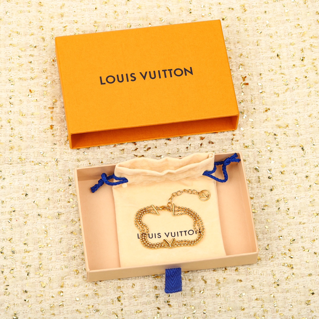 Louis Vuitton Triple Bead Bracelet