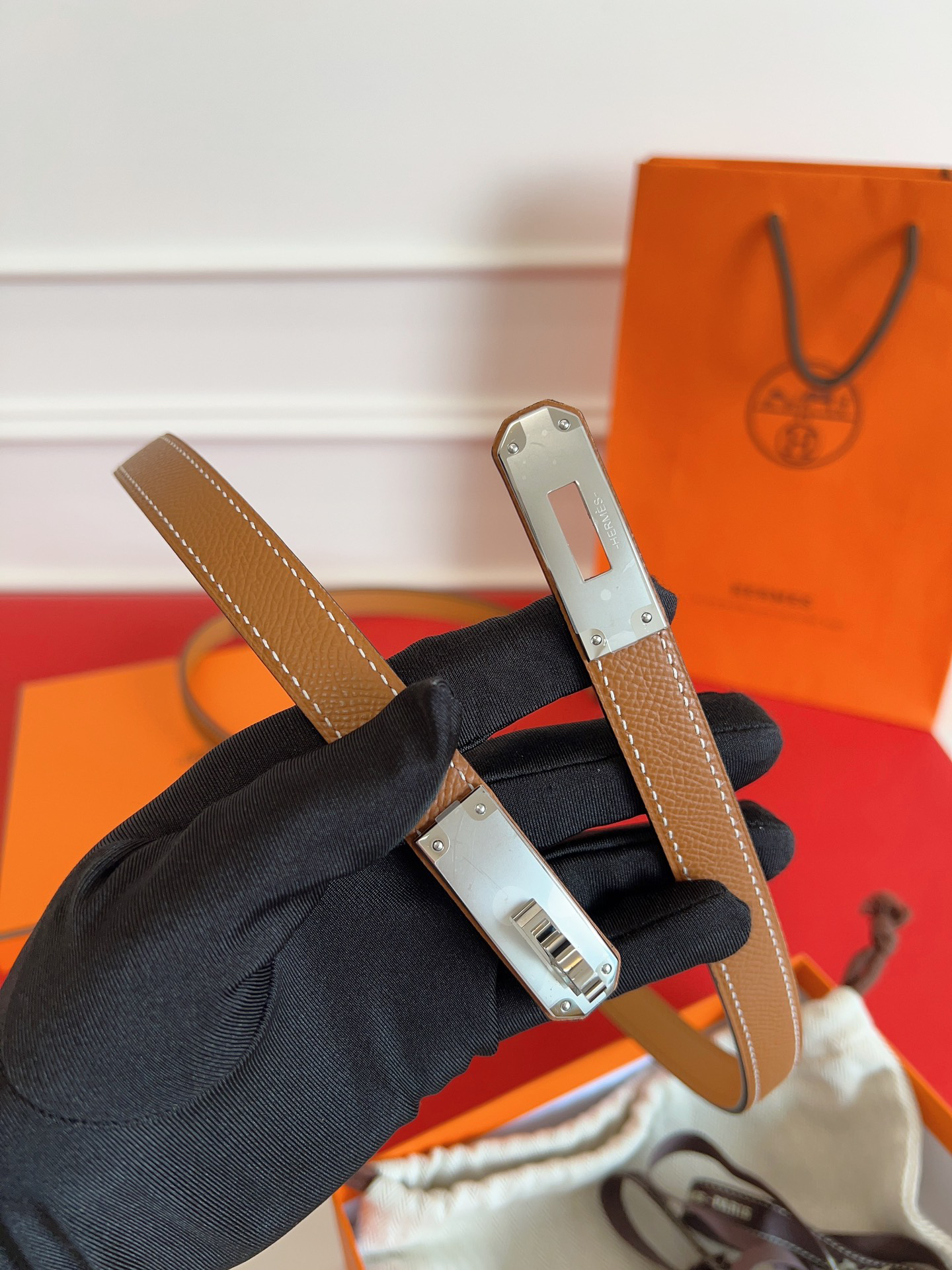 Hermès Kelly Women's Belt 1.8cm Width