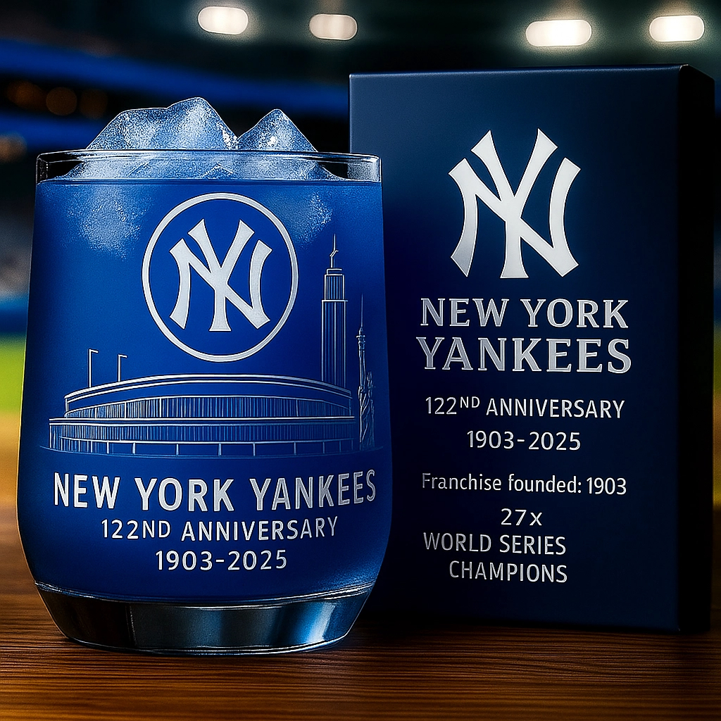 MLB Legends Anniversary Whiskey Glass