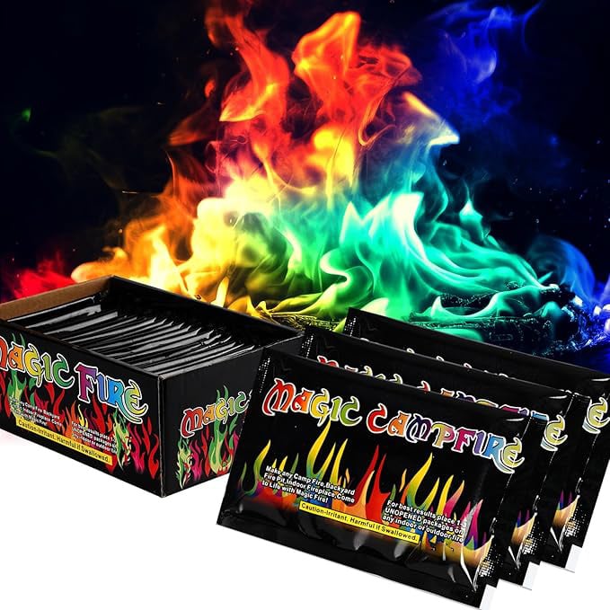 Early Halloween Sale 🔥5 Pcs Per Box Magic Fire Colored Flame Powder