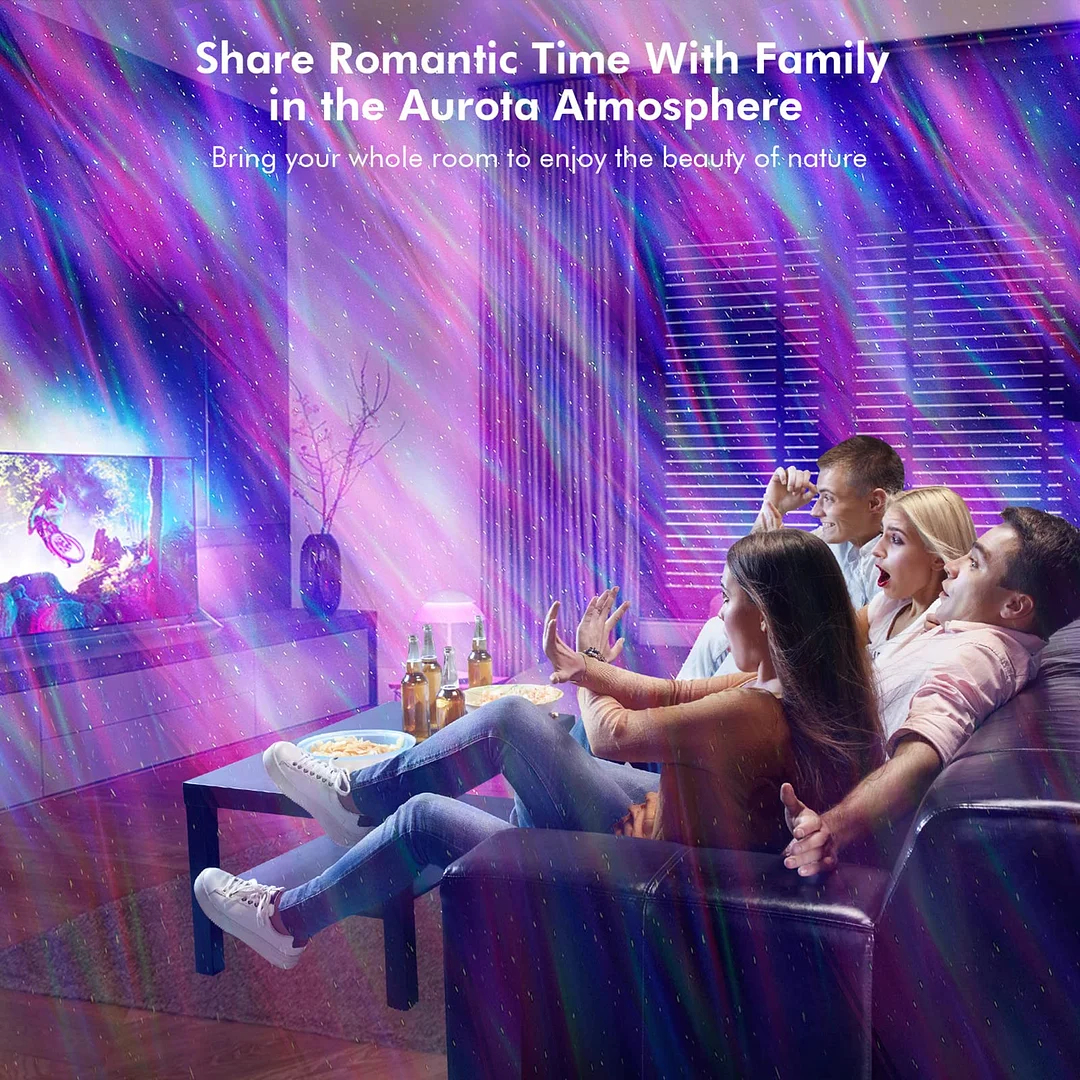 (🔥Last Day Promotion-SAVE 50% OFF)✨Galaxy Projector with Bluetooth Music Speaker-BUY 2 GET 10% OFF & FREE SHIPPING！