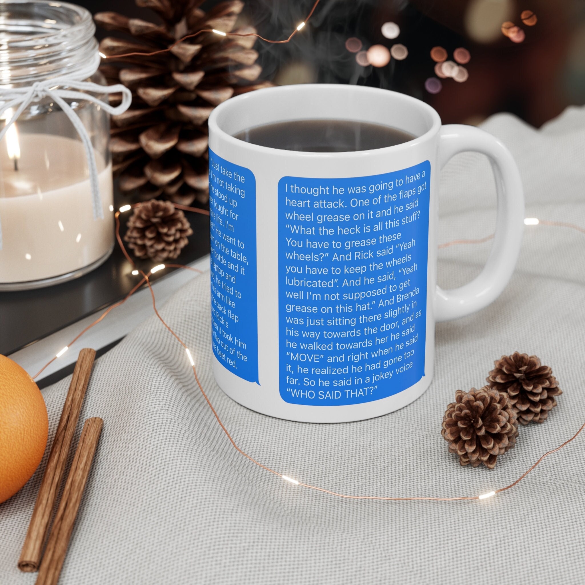 I Think You Should Leave Mug | Conversation ITYSL Gift