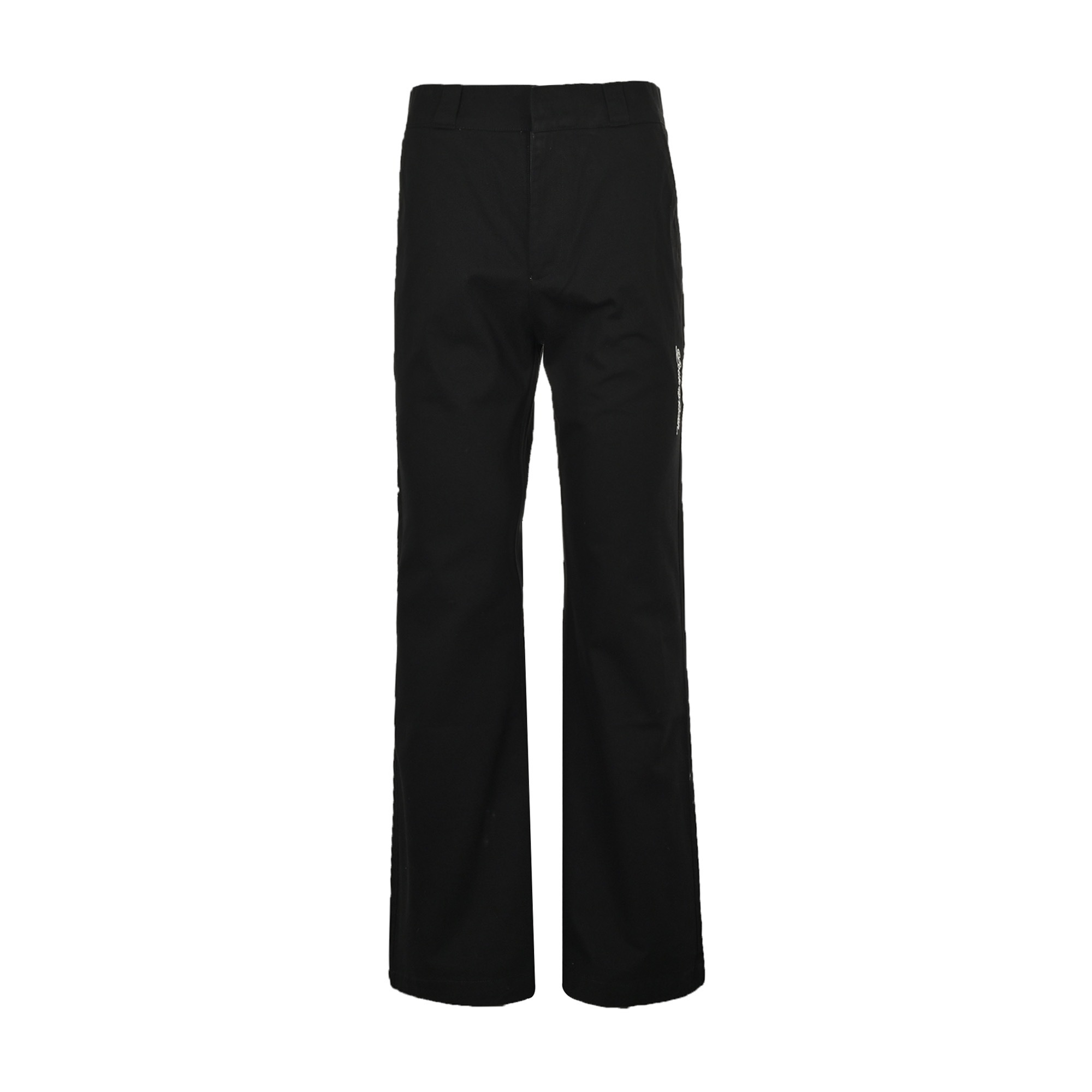 Louis Vuitton 25ss flared trousers with embroidered lettering on the back pockets
