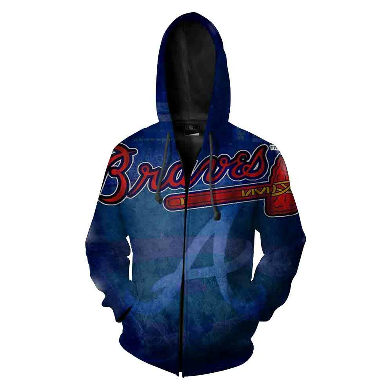 ATLANTA BRAVES 3D CASUAL HOODIE 104