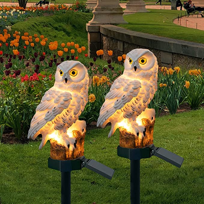 🔥Early Christmas Sale-50% OFF🔥WATERPROOF SOLAR POWERED OWL LIGHT -BUY 2  FREE SHIPPING