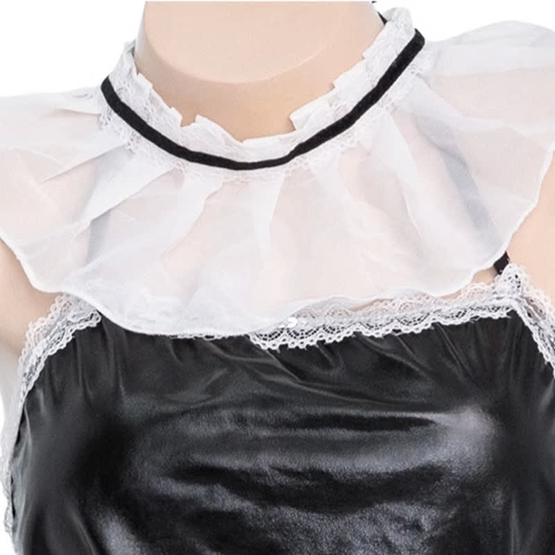 Sexy Maid Lace Stockings Lingerie Dress