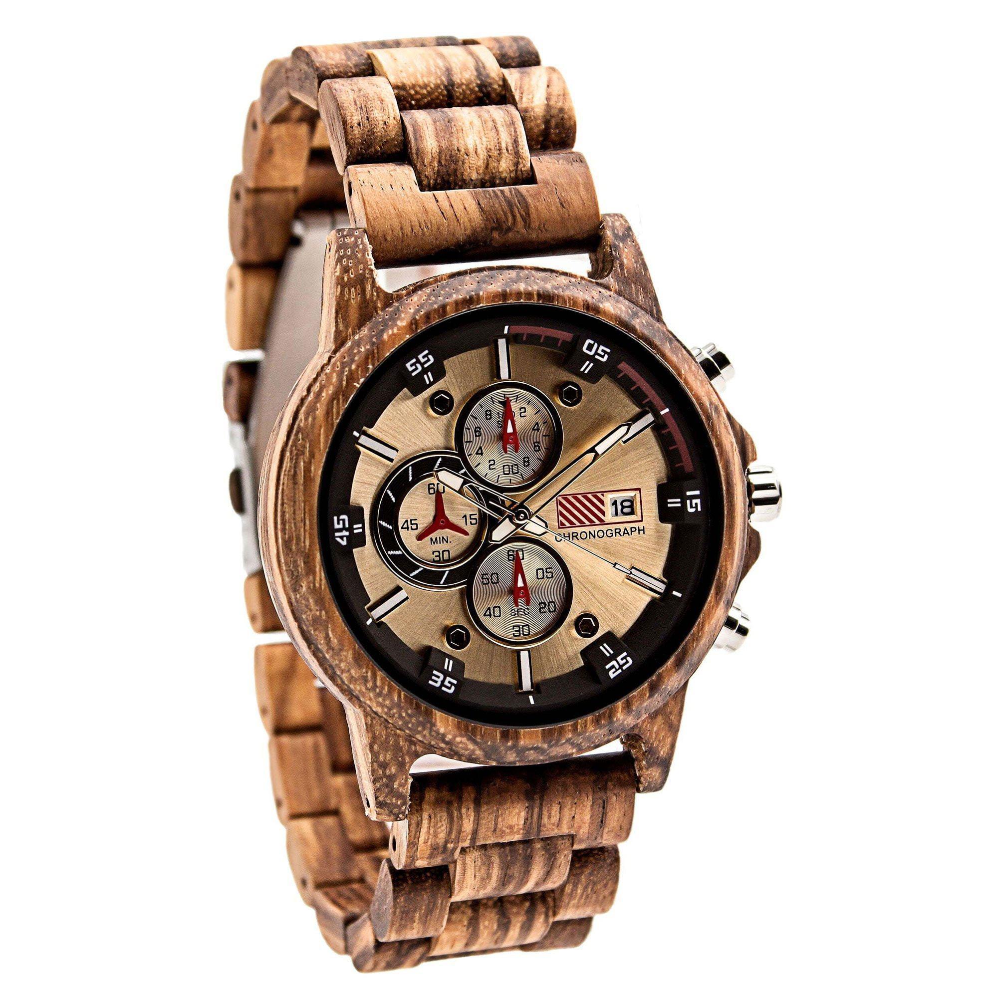 Wooden Watch Zebra | Multa