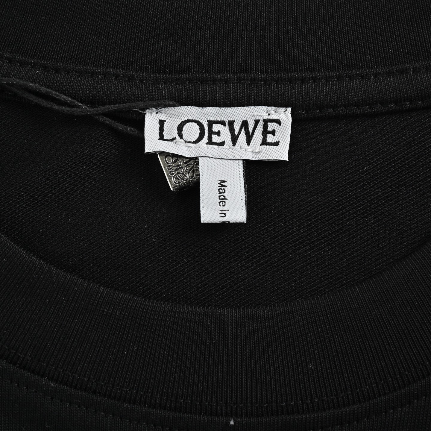 Loewe 25ss logo embroidered short sleeve