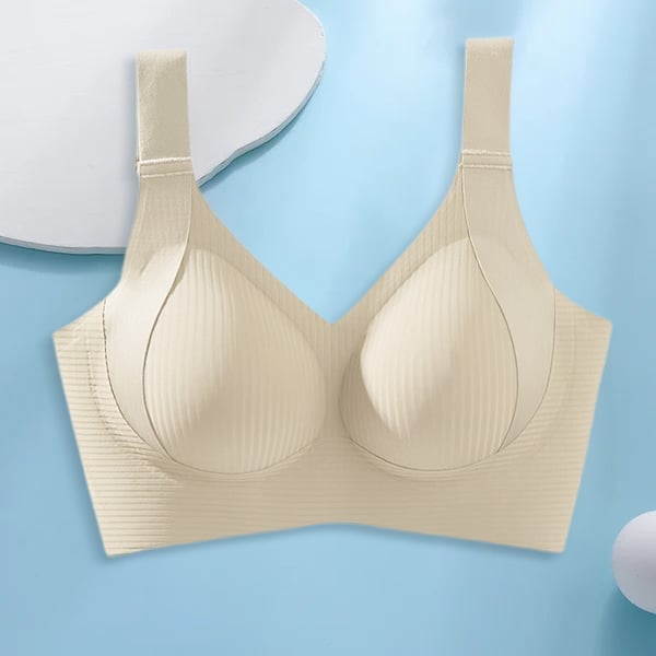 🔥Buy 1 Get 3 Packs - Women's Ribbed Push Up Adjustable Wireless Bra