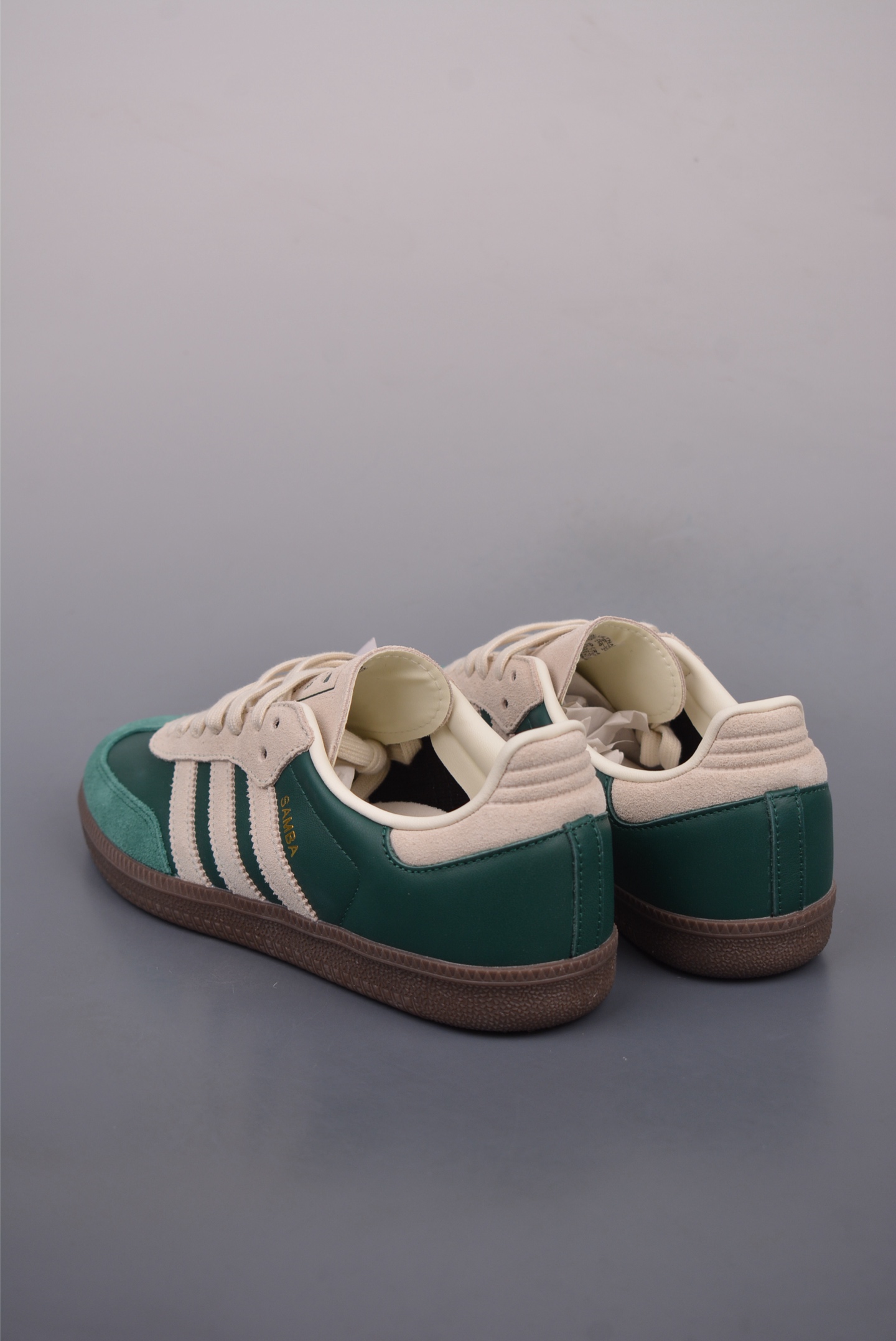 Adidas Originals Samba OG Collegiate Green Cream White JI321