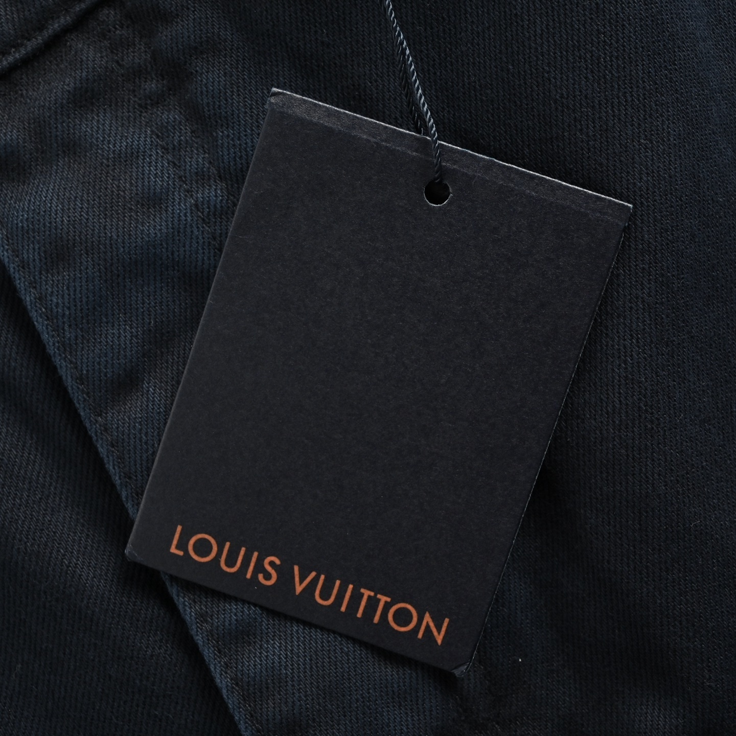 Louis Vuitton 25Fw monogram embossed jeans