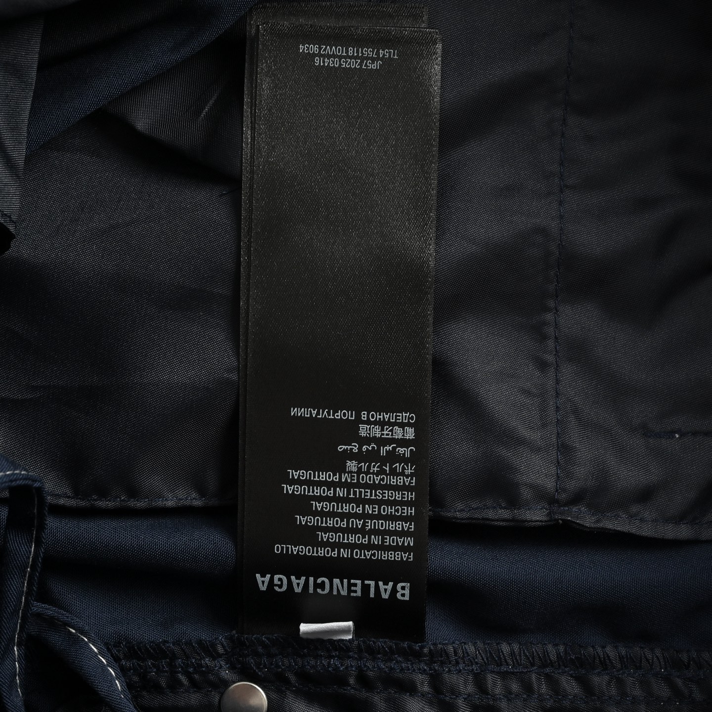 Balenciaga 25ss detachable multifunctional overalls with embroidered logo