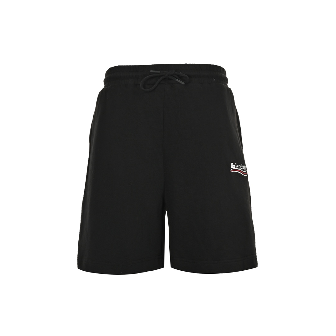 Balenciaga Classic Coke Embroidered Shorts