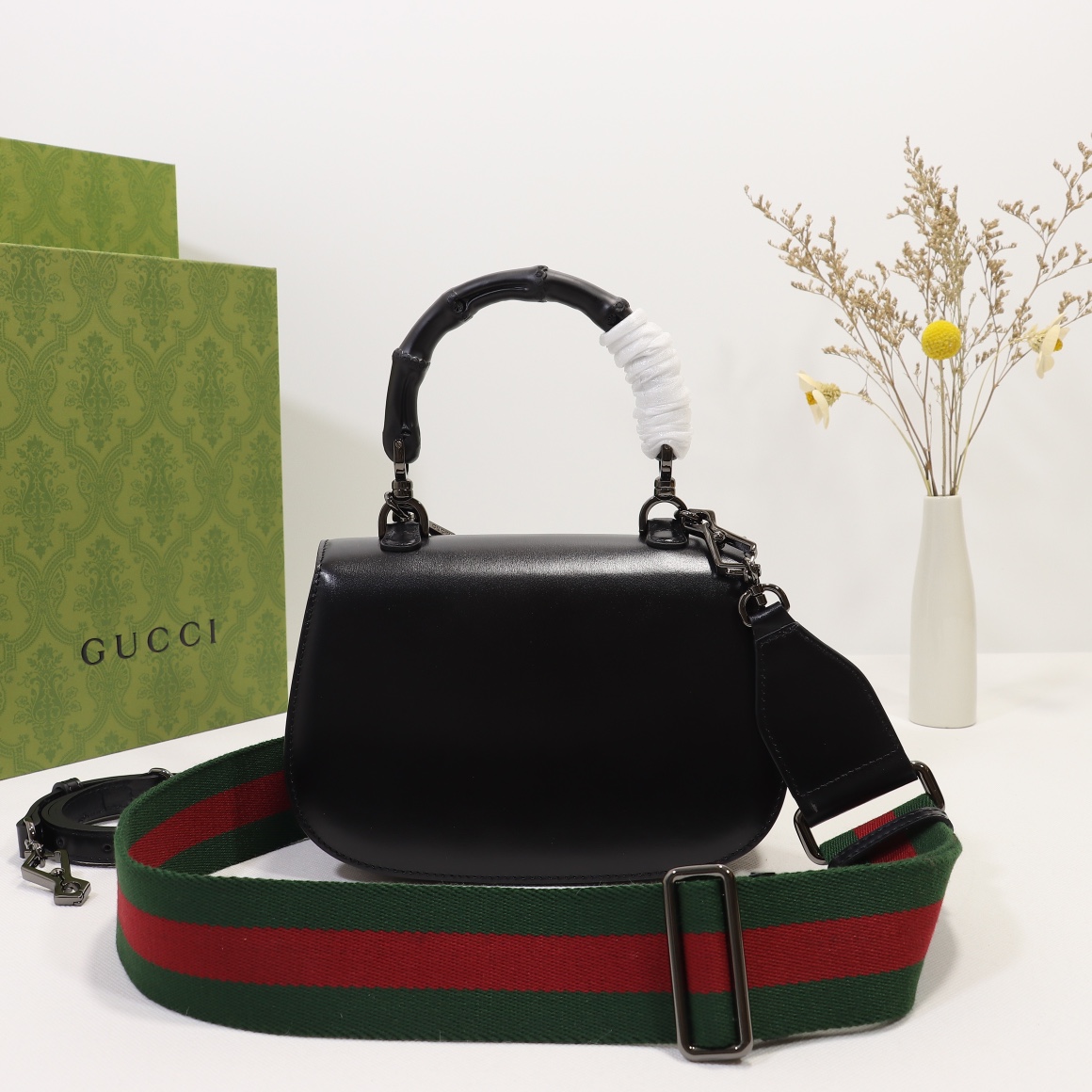 Gucci Bamboo 1947 small bag ‎ ‎675797 10ODP 1060