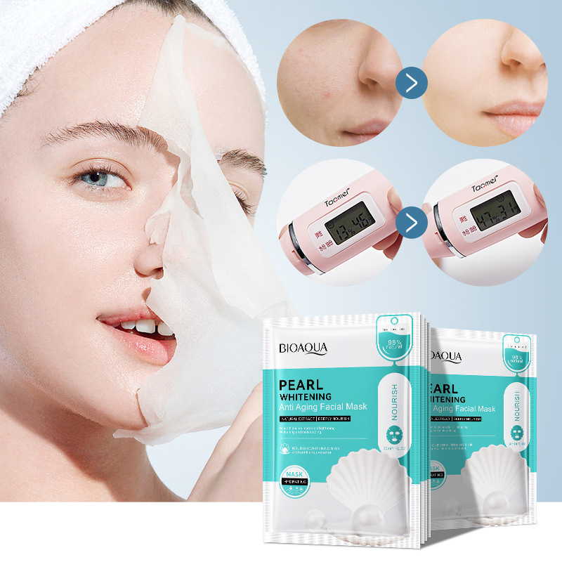 30g honey hydrating pearl moisturizing rose snail moisturizing essence mask is elastic and healthier