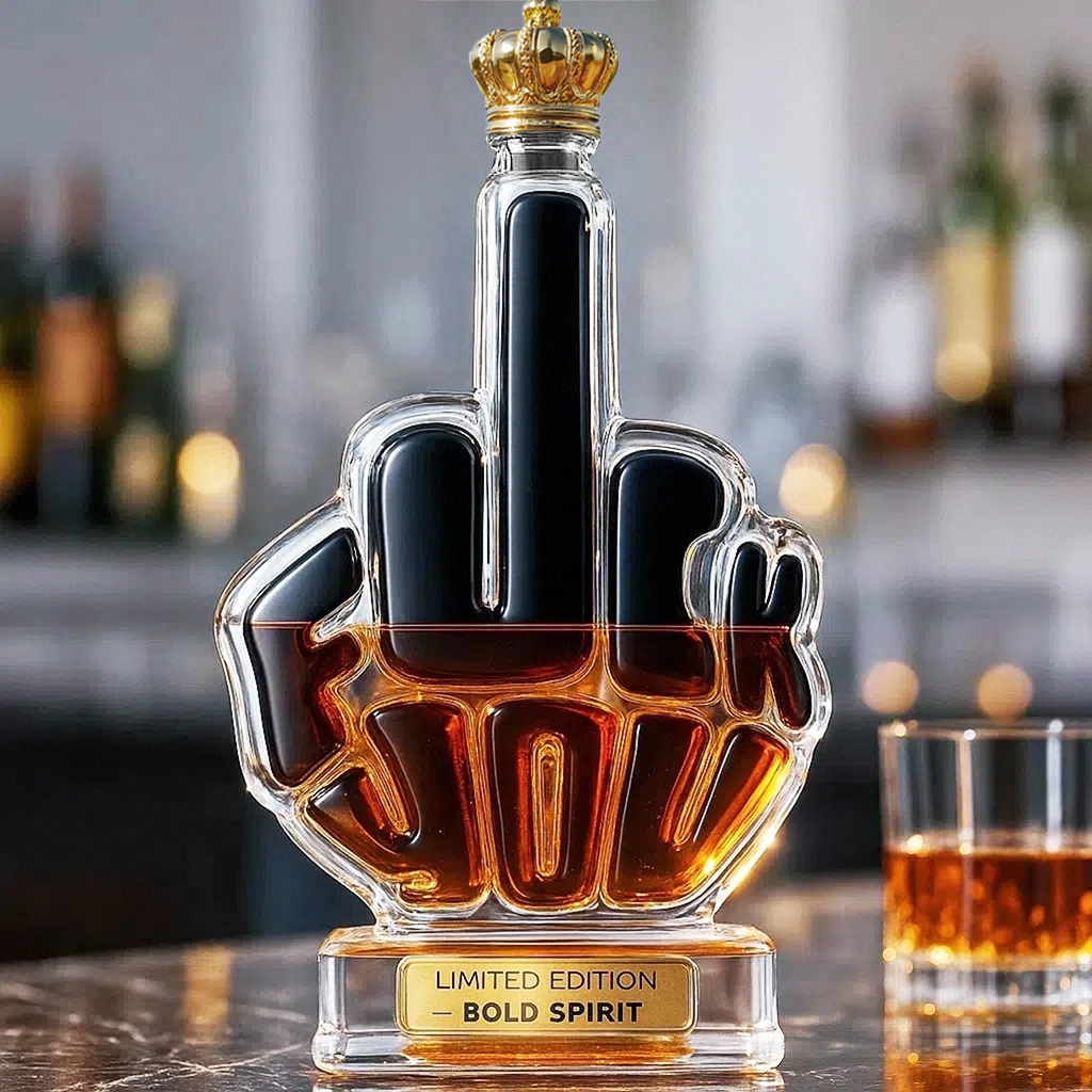 🖕 The Bold Spirit Whiskey Decanter — LIMITED EDITION