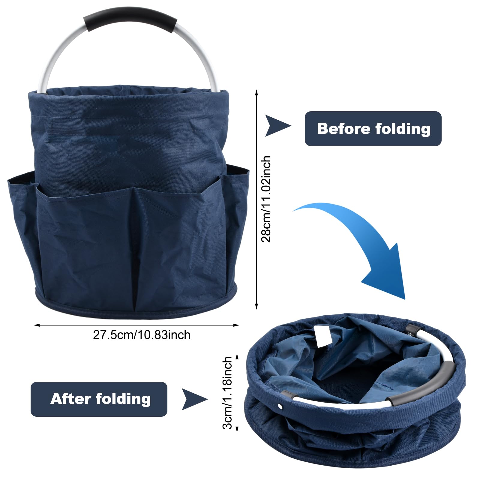 🔥Last Day 49% OFF🔥Versatile Collapsible Basket with Handles