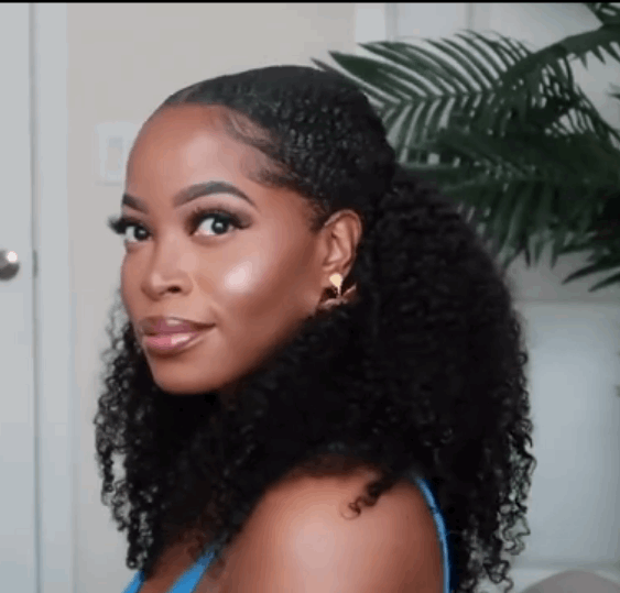 Luna 221 Afro Extra Long Curly Synthetic Hair Wig