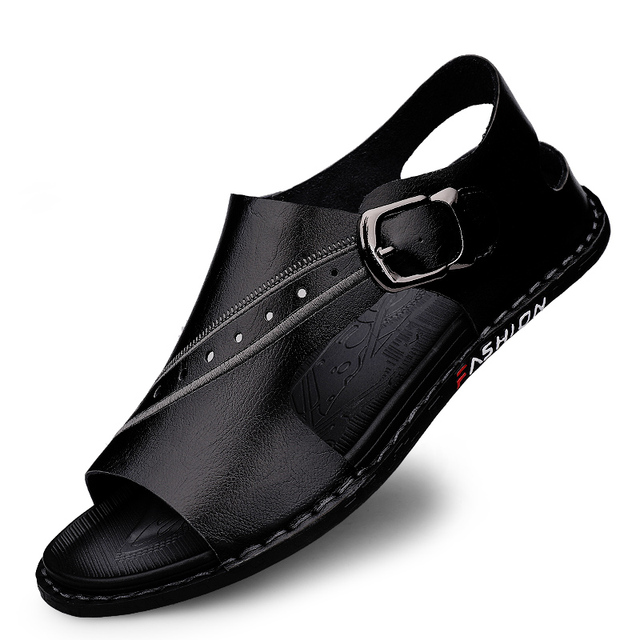 2022 Summer Men's Leather Sandals