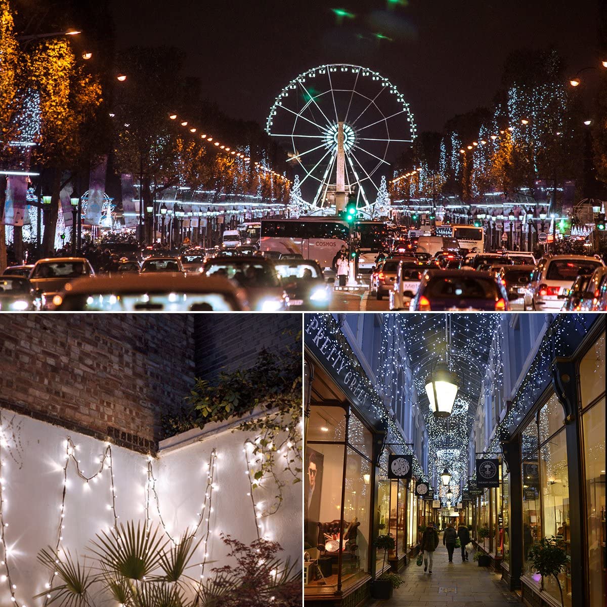 Solar-Powered LED Fairy String Lights -  Ultimate Home Upgrade