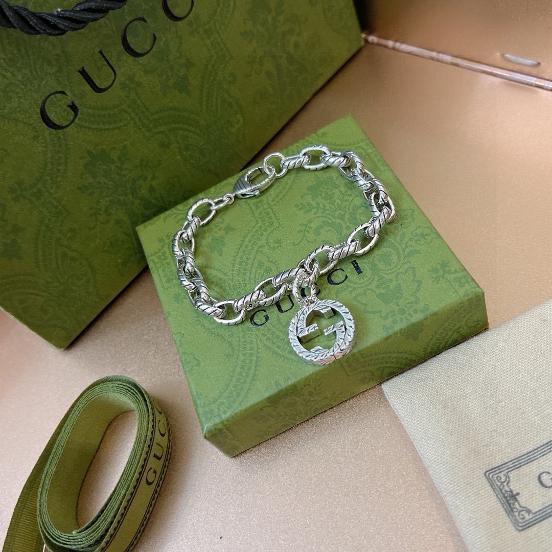 Gucci GG chain vintage bracelet