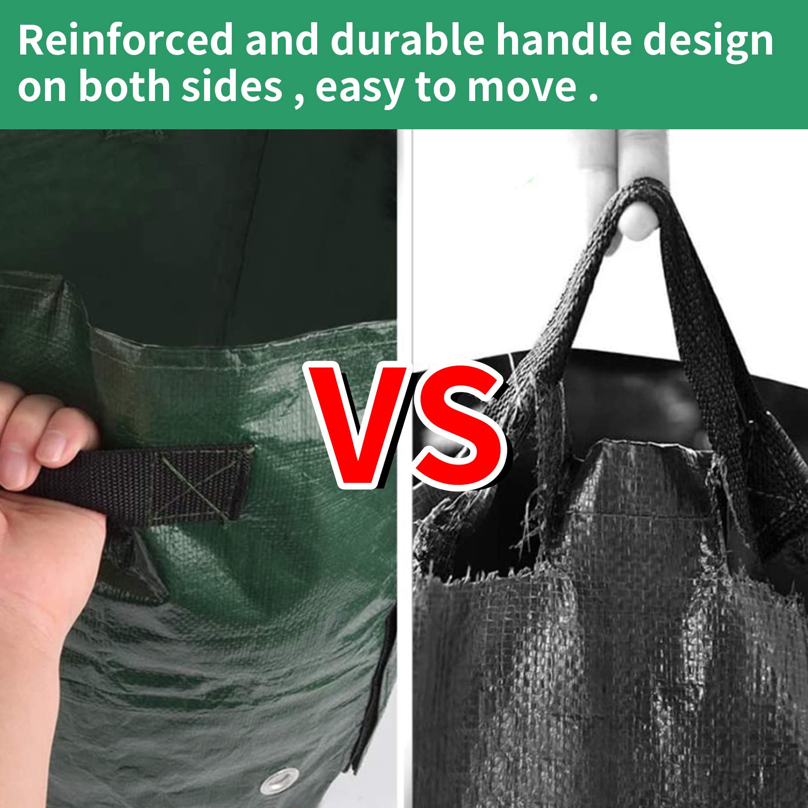 (🔥Last Day Promotion-SAVE 50% OFF)10 Gallons Large Capacity Vegetables Grow Planter PE Container Bag-BUY 4 GET 10% OFF & FREE SHIPPING