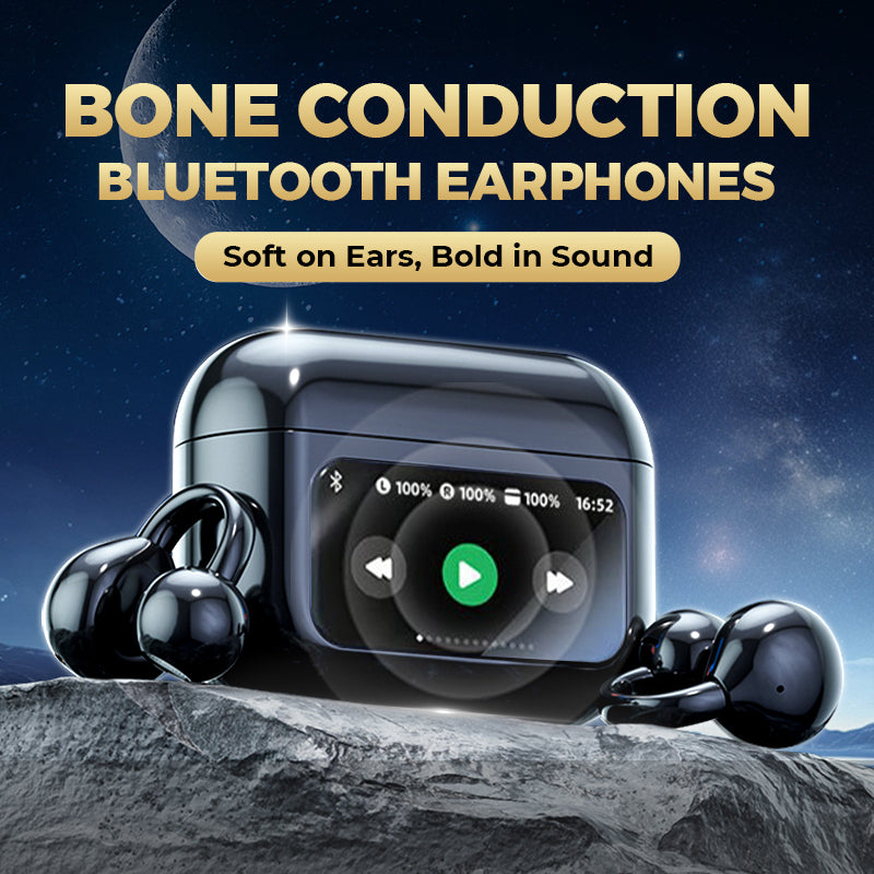 Bone Conduction Bluetooth Earphones