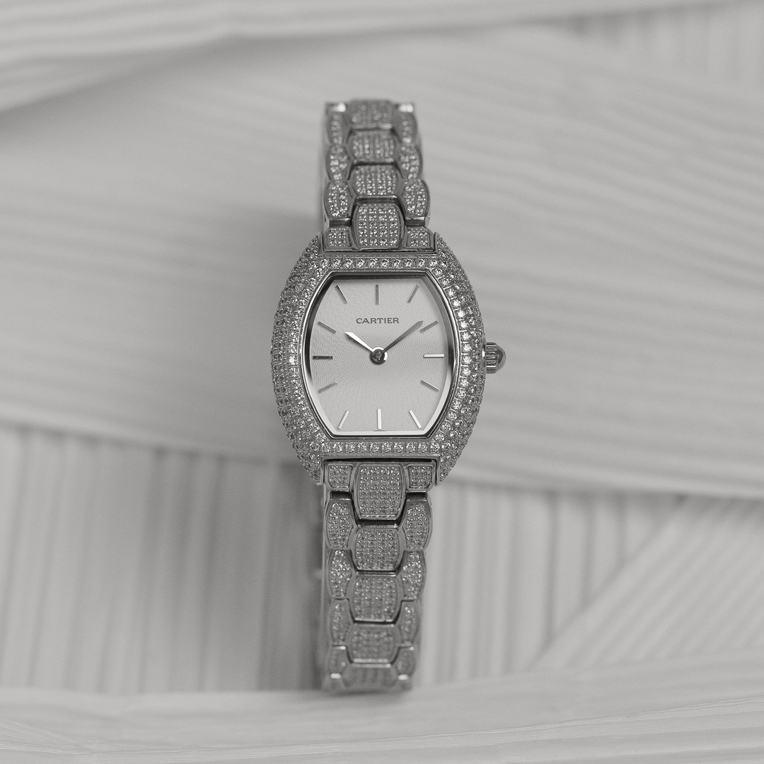 Cartier Gypsophila - Mini lady tonneau watch