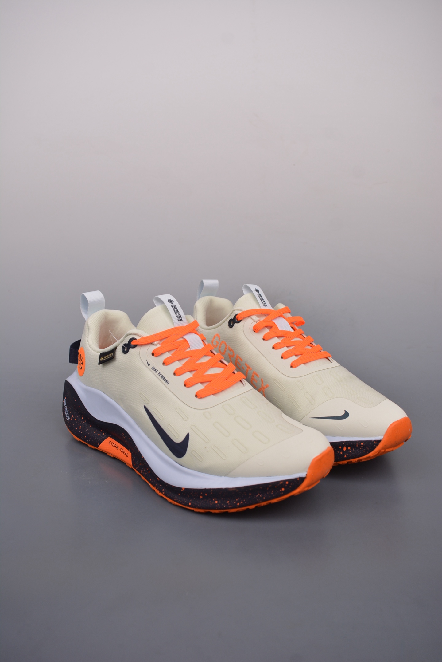 NIKE React X Infinity Run 4 GTX Beige Black HQ0265-400
