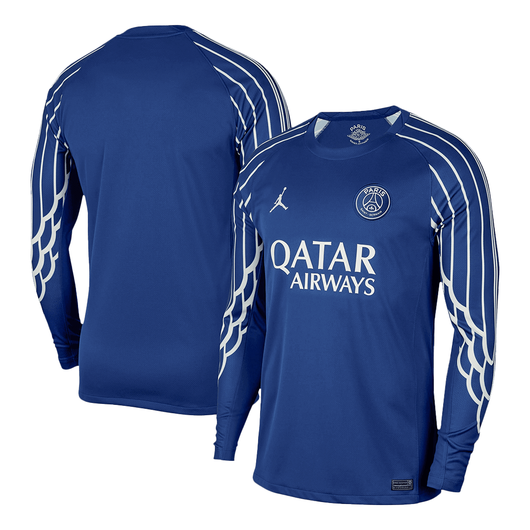PSG long-sleeved shirt for the fourth away football shirt 2024/25