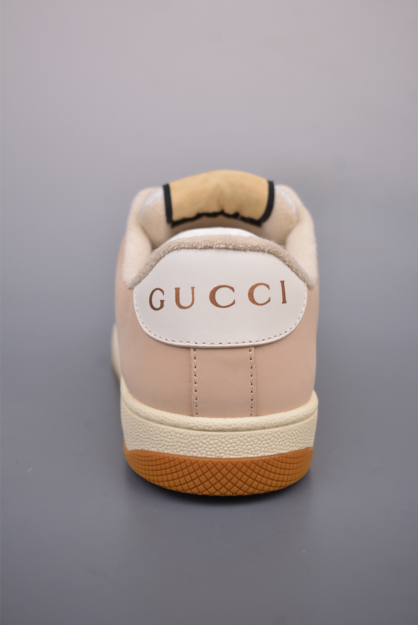 Gucci Screener GG Sneaker Low Pink and Green Lurex