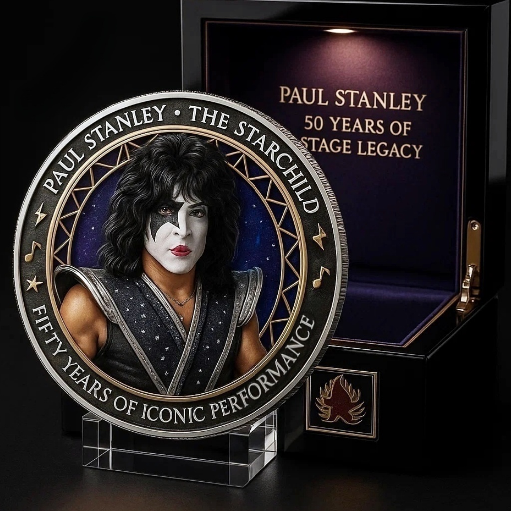 KISS 50th Anniversary Commemorative Coins