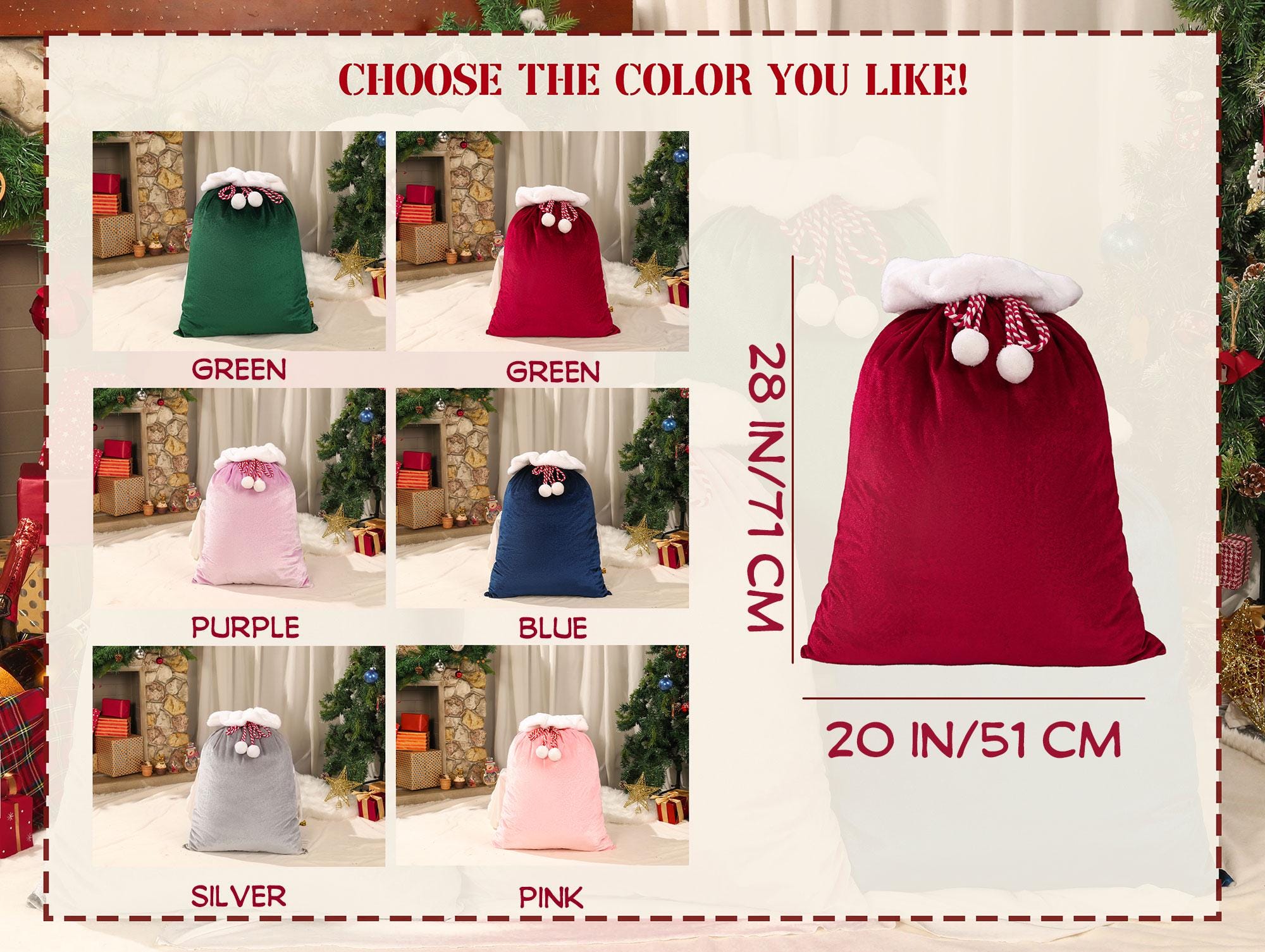 Personalised Santa Sack