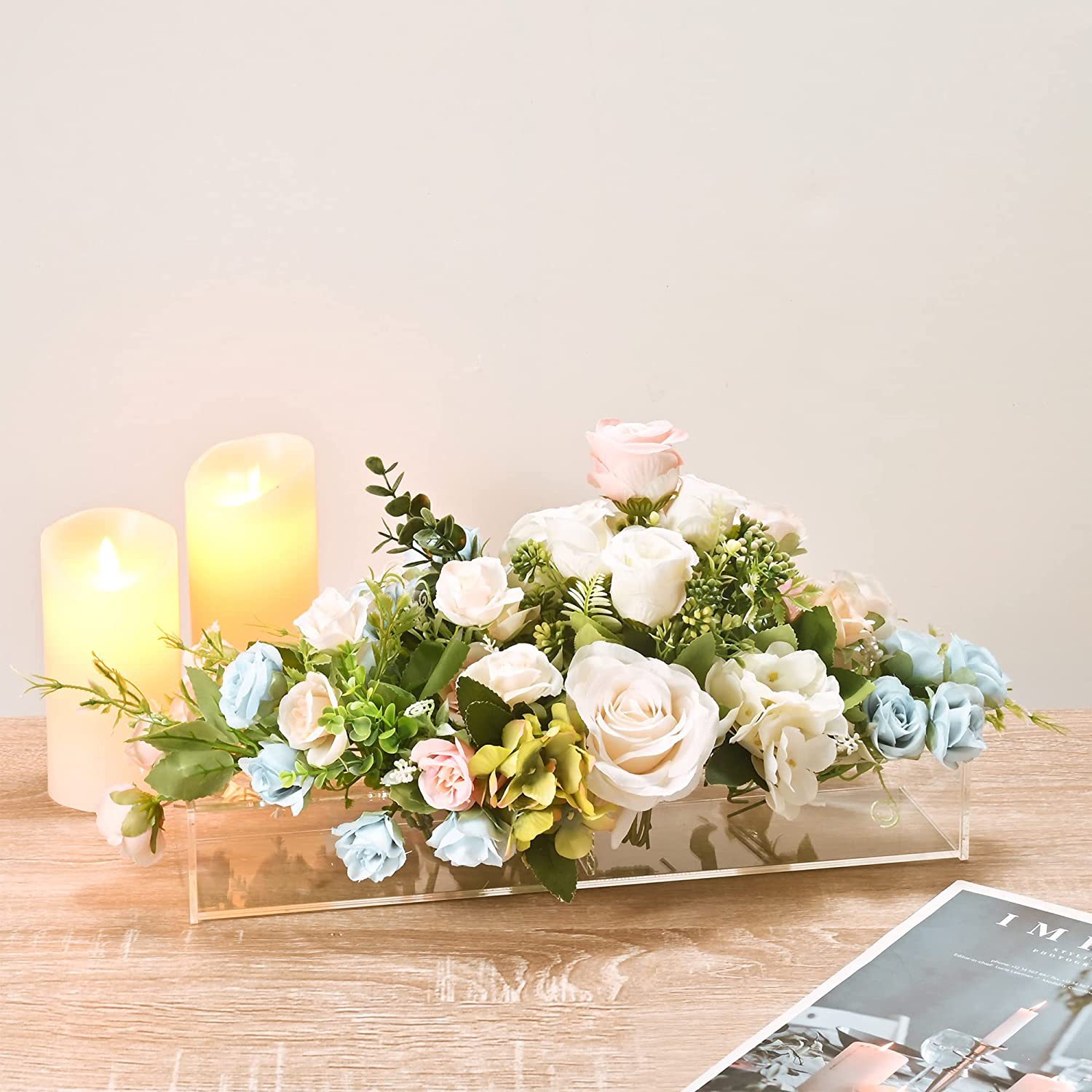 🔥Last Day Promotion-[SAVE 50% OFF]--Clear Acrylic Flower Vase--BUY 2 GET 10% OFF & FREE SHIPPING