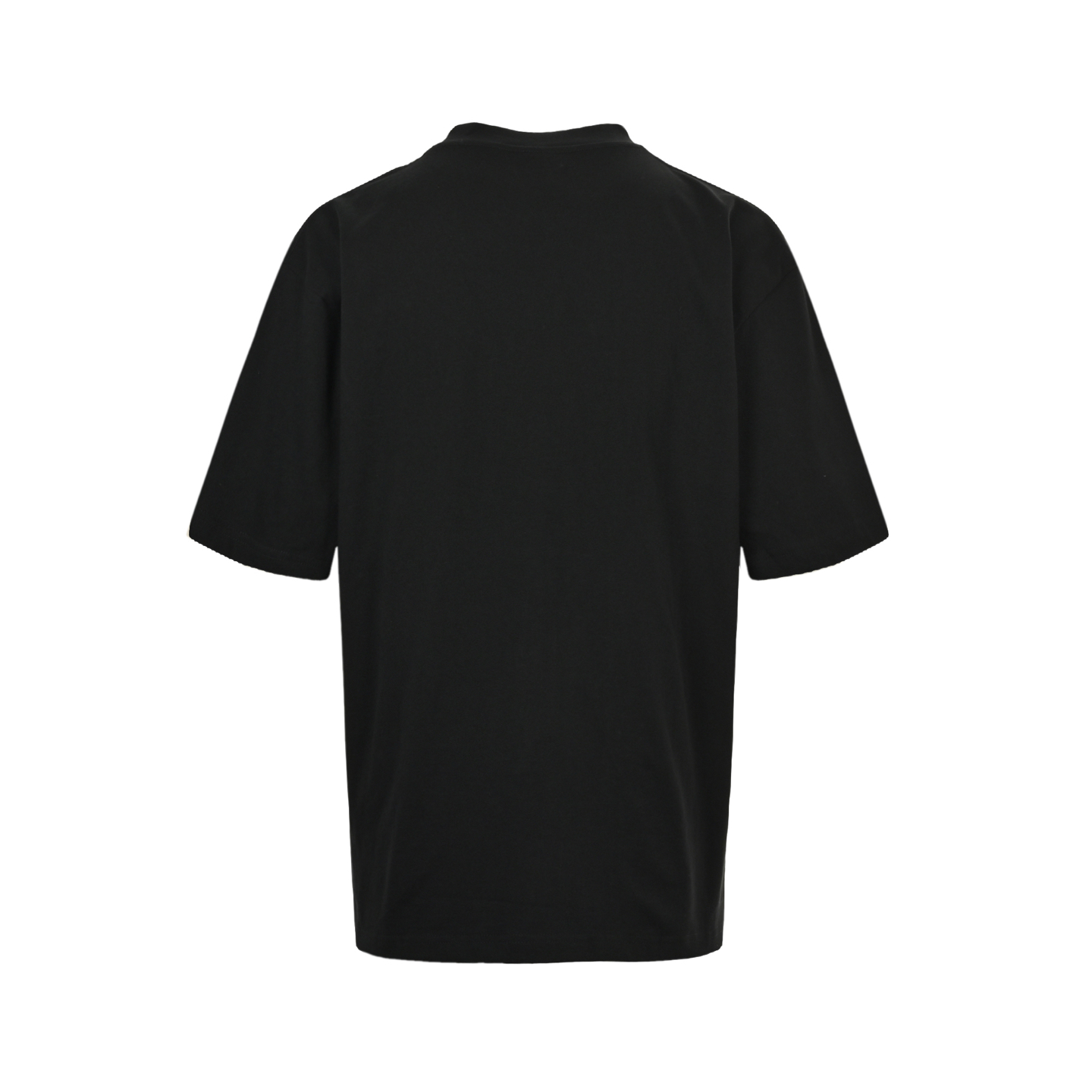Balenciaga 25ss reverse letter embroidered print short sleeve