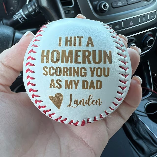 Personalized Baseball Father' Gift