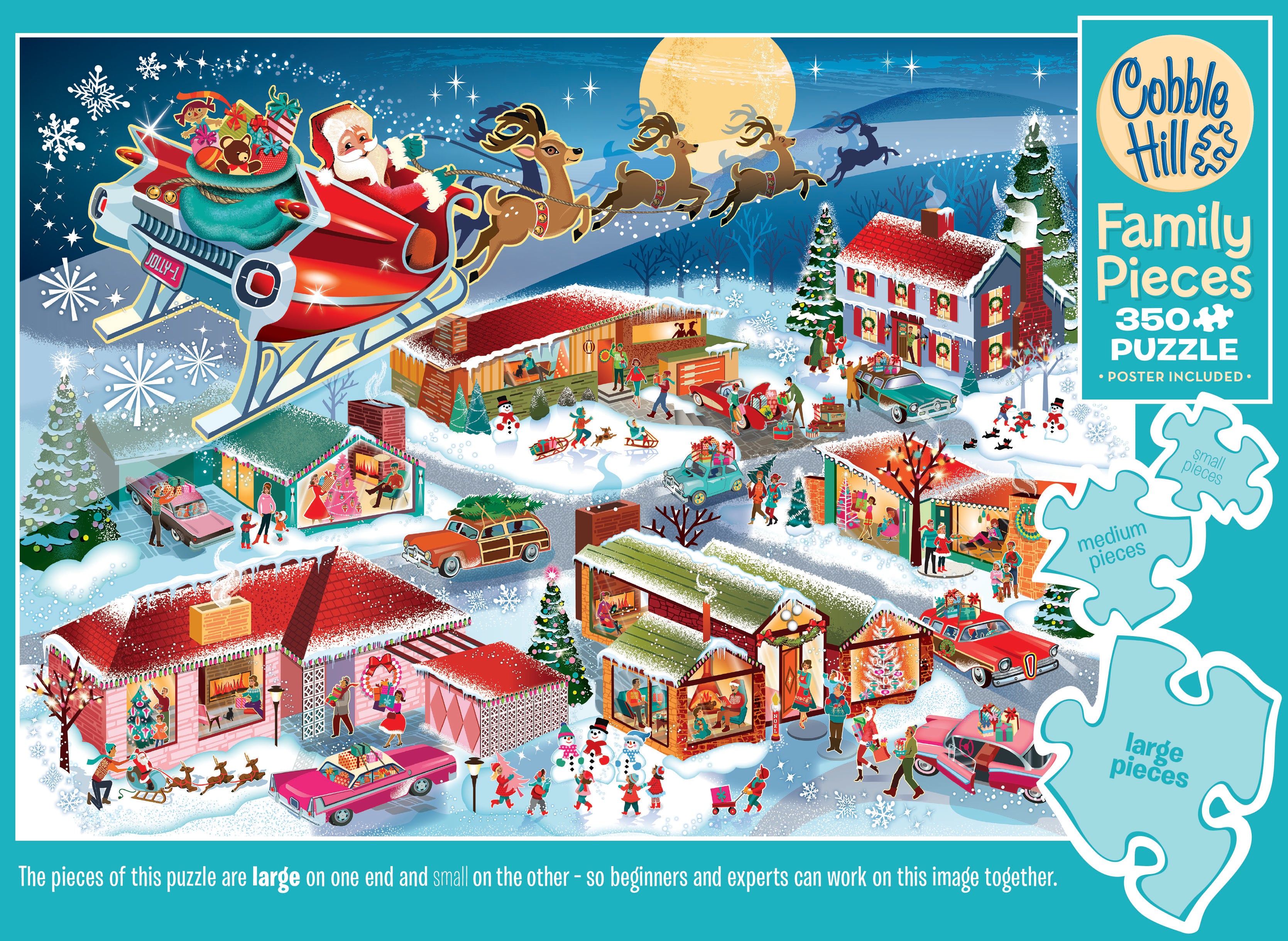Santa's Flyby (Family) | Family Pieces 350