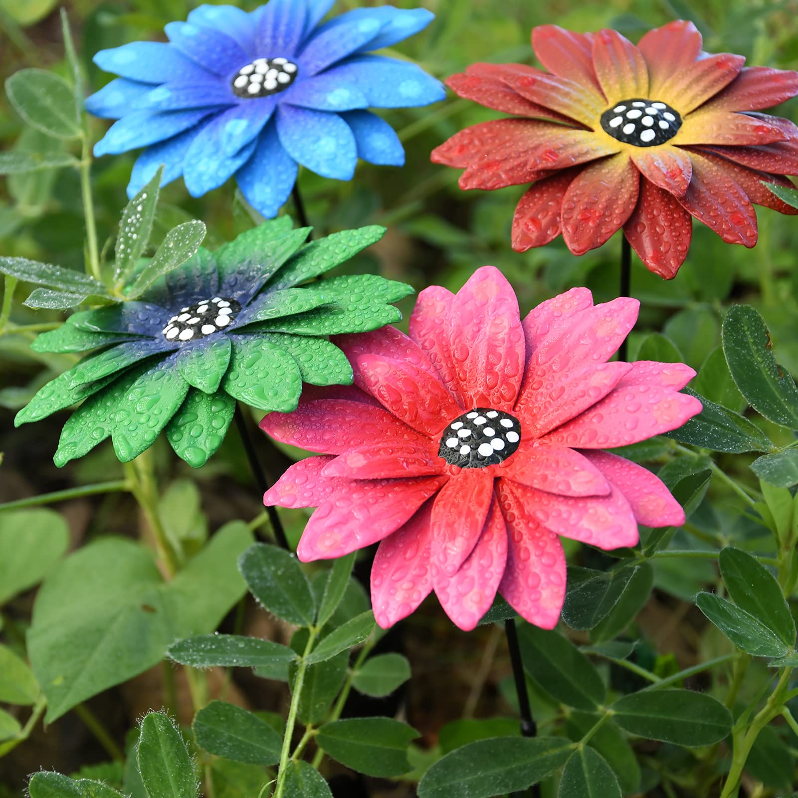 🔥Last Day Promotion - 50% OFF🔥Metal Flowers Garden Stakes-Buy 6  Get 15% Off & Free Shipping