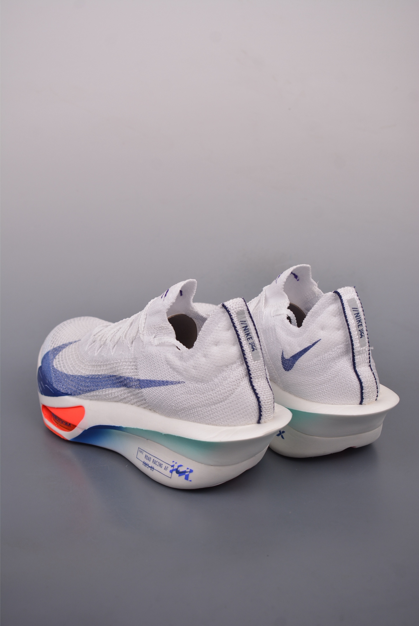 Nike Air Zoom Alphafly Next% 3 Proto Knitted White, Blue and Orange Gradient FD8311-001