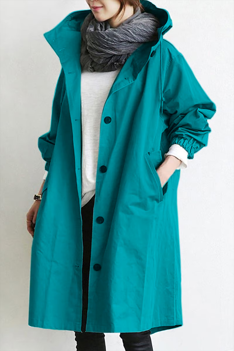 🔥 Last Day 70%OFF🔥 Hooded Trench Coat