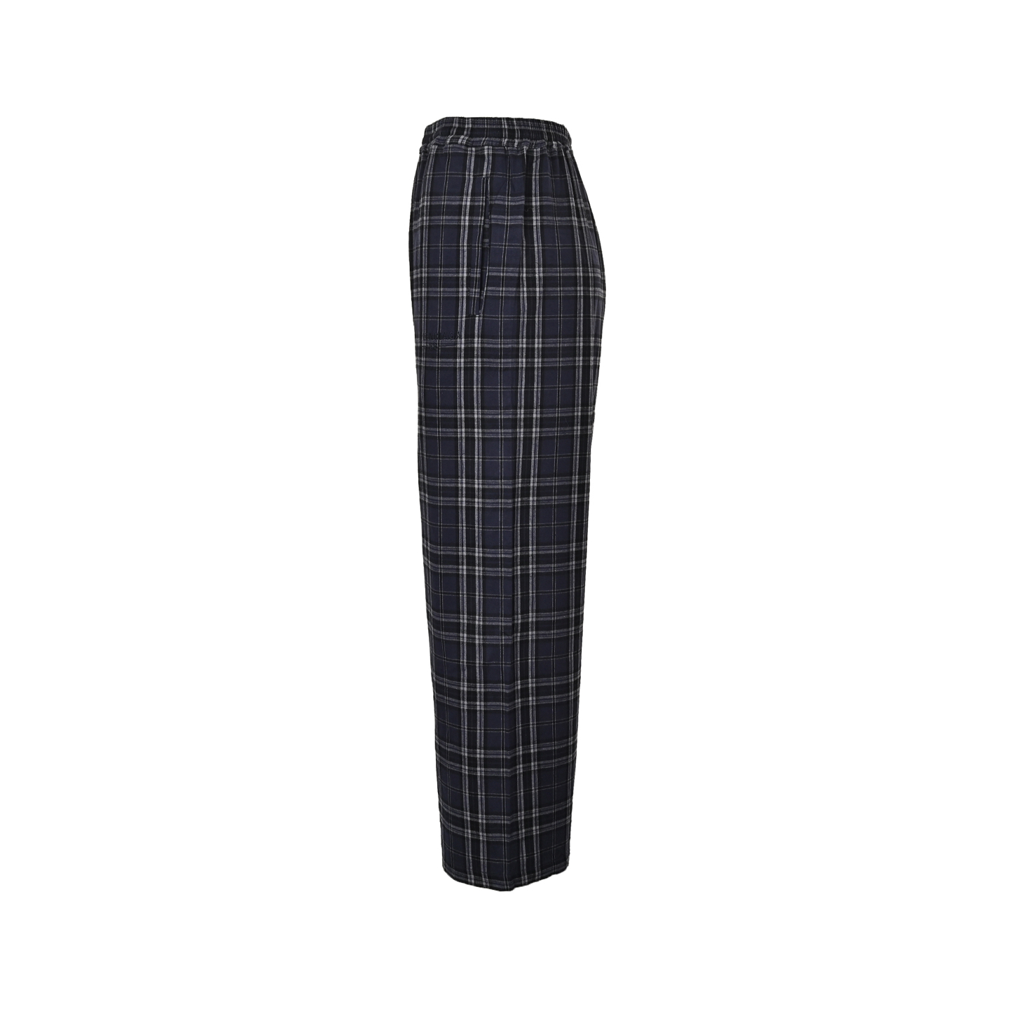 Balenciaga 24Fw Check Paris Lettering Trousers