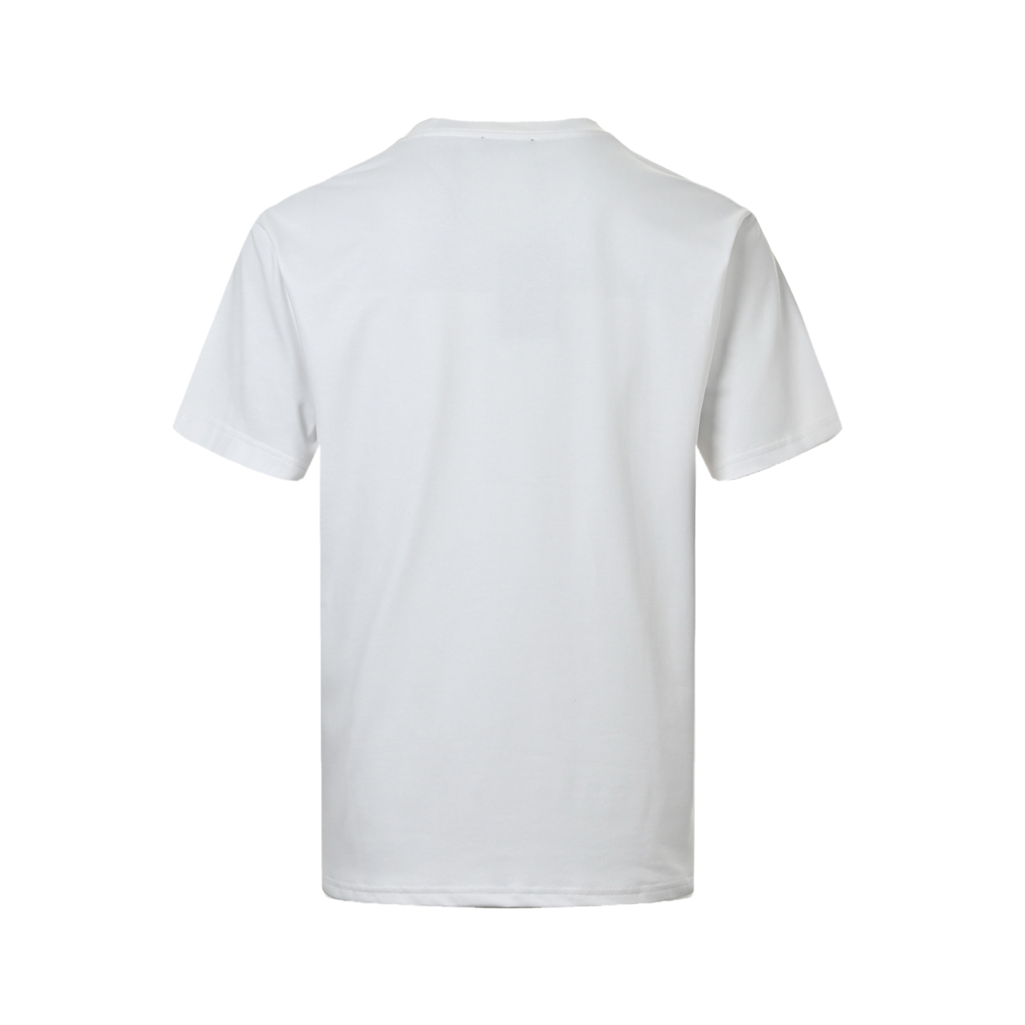 Balenciaga mottled letter flocking print short sleeves