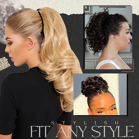 🔥Last Day-[SAVE 50% OFF]--Vintage Stretchy Banana Hair Clip-✨BUY 2 GET 1 FREE!