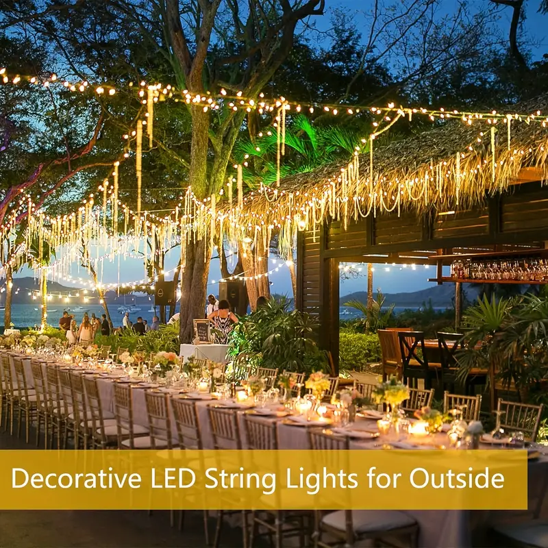 🔥ON SALE🔥39Ft /100 Led Waterproof  Solar String Lights🎁Buy 4 Free Shipping