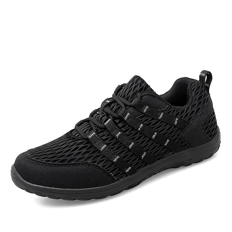 Couple Lace-Up Mesh Sneakers